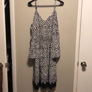 Never worn off the shoulder dress